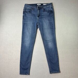 Kensie Girl Classic Blue Cropped Jeans